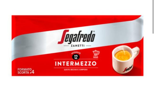 Segafredo Intermezzo őrölt kávé 1kg (4x250g)