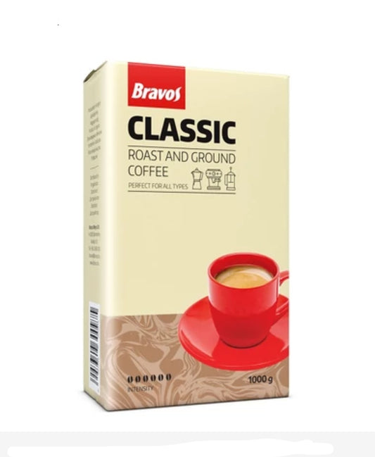 Bravos Classic őrölt kávé 1kg